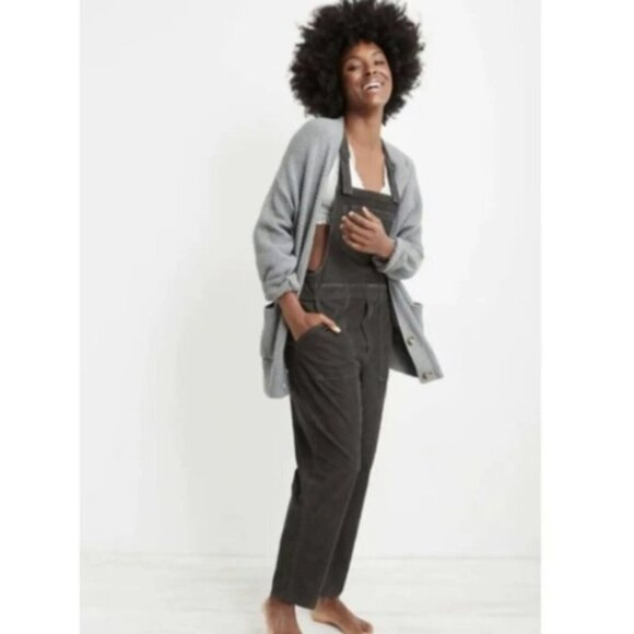 Aerie Werk And Play Corduroy Double D Ring Straps Overalls 30710 - Picture 2 of 11